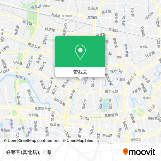 好莱客(真北店)地图