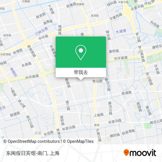 东闽假日宾馆-南门地图