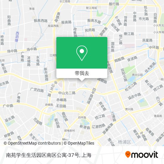 南苑学生生活园区南区公寓-37号地图