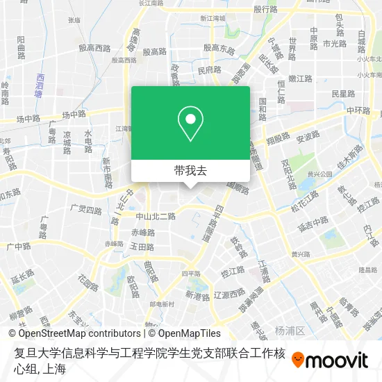复旦大学信息科学与工程学院学生党支部联合工作核心组地图
