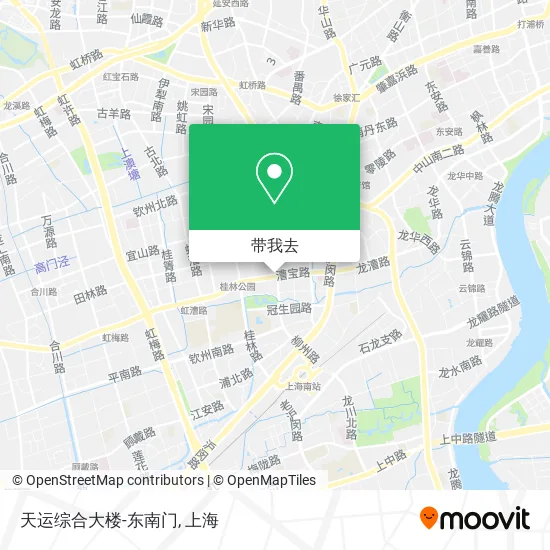 天运综合大楼-东南门地图