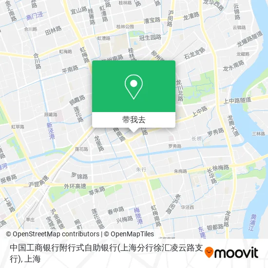 中国工商银行附行式自助银行(上海分行徐汇凌云路支行)地图