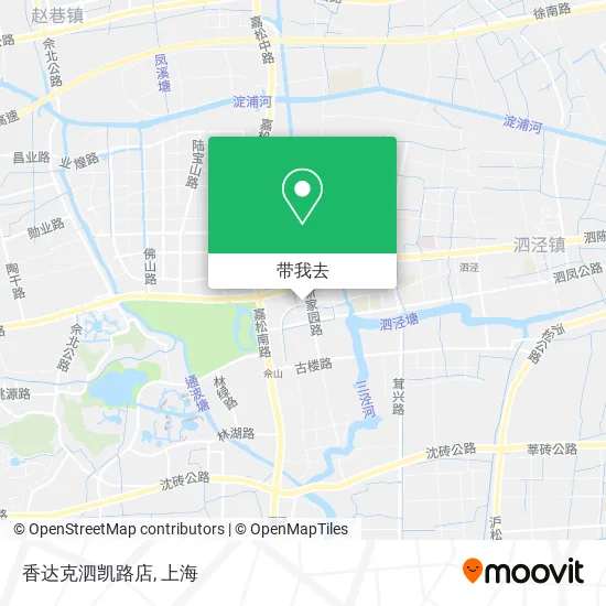 香达克泗凯路店地图