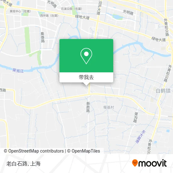 老白石路地图