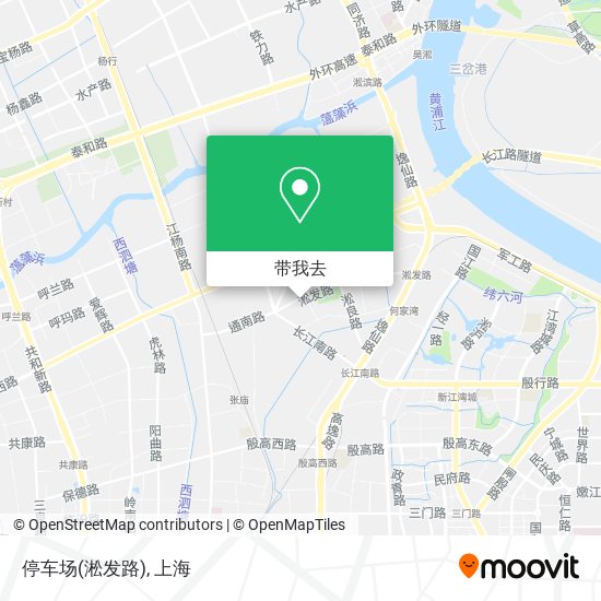 停车场(淞发路)地图