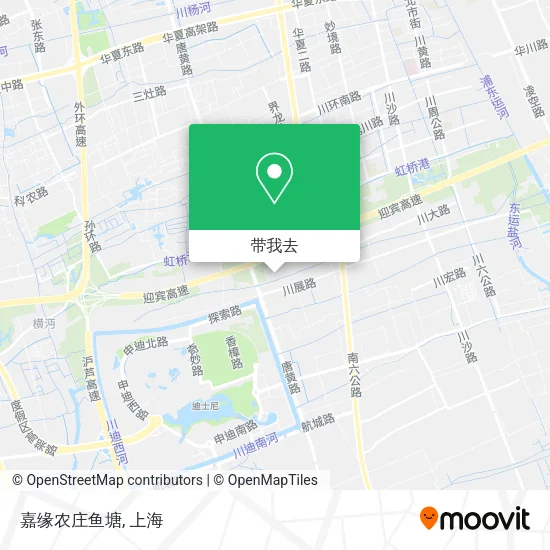 嘉缘农庄鱼塘地图