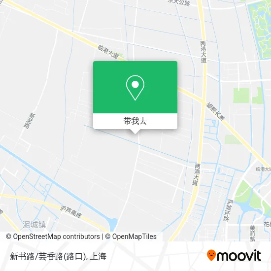新书路/芸香路(路口)地图