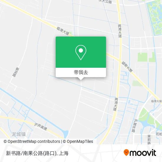新书路/南果公路(路口)地图