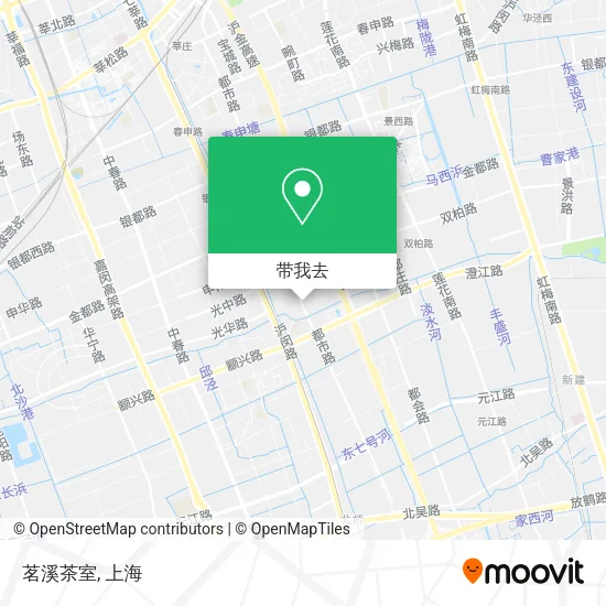 茗溪茶室地图