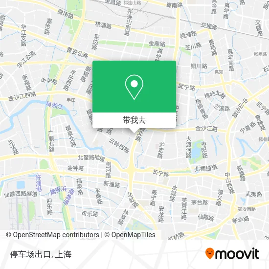 停车场出口地图