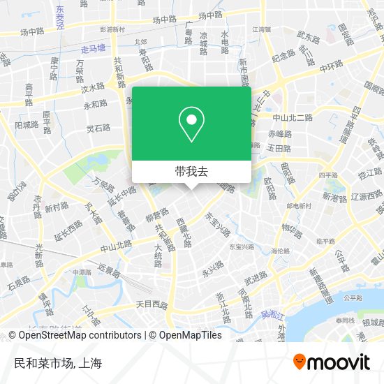 民和菜市场地图