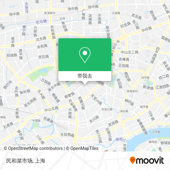 民和菜市场地图
