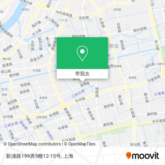 新浦路199弄5幢12-15号地图