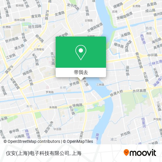 仪安(上海)电子科技有限公司地图