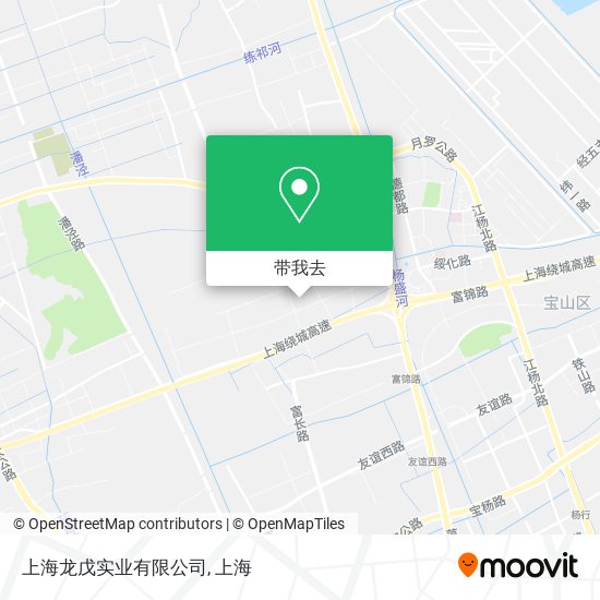 上海龙戊实业有限公司地图