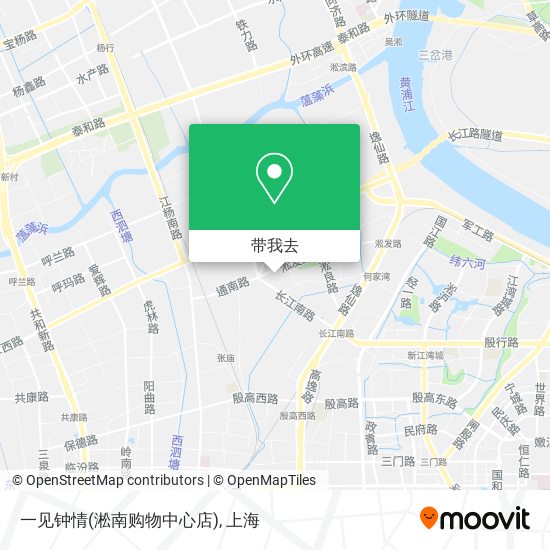 一见钟情(淞南购物中心店)地图