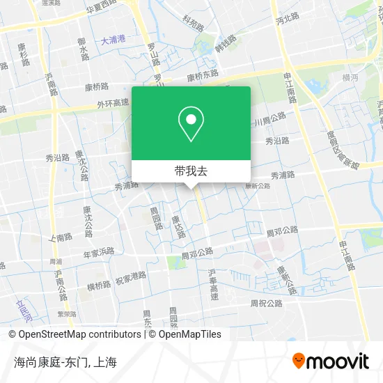 海尚康庭-东门地图