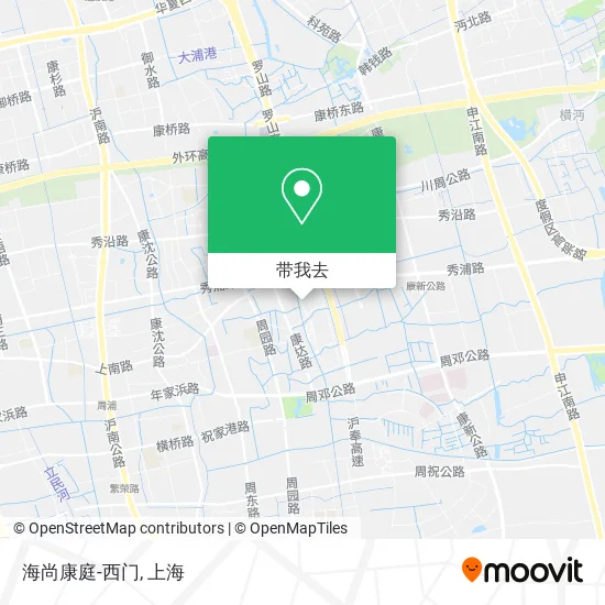 海尚康庭-西门地图