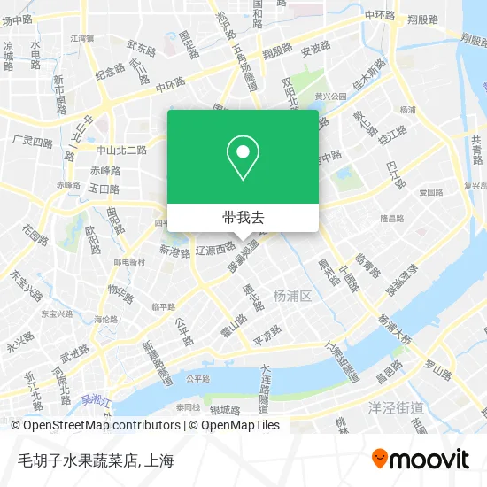 毛胡子水果蔬菜店地图