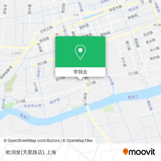 欧润发(天星路店)地图