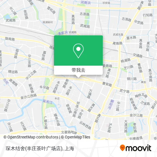 琛木结舍(丰庄茶叶广场店)地图