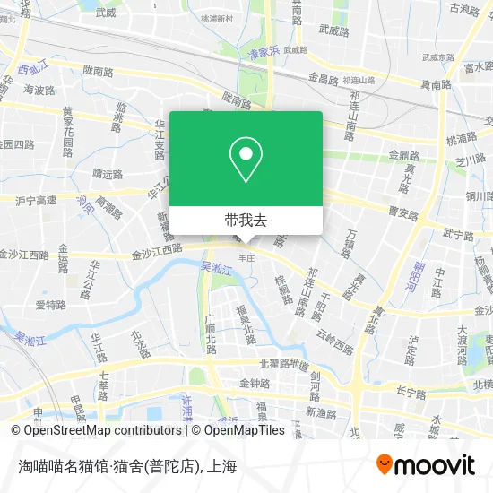 淘喵喵名猫馆·猫舍(普陀店)地图