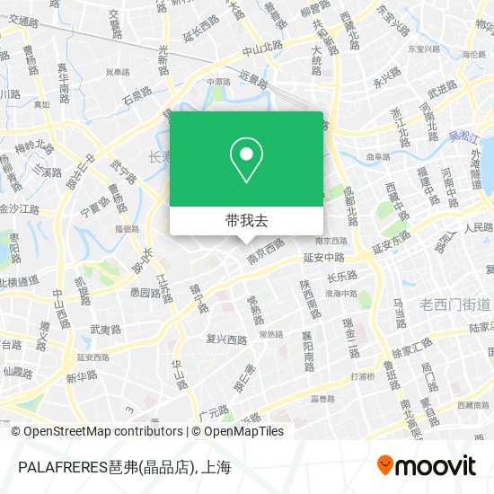 PALAFRERES琶弗(晶品店)地图