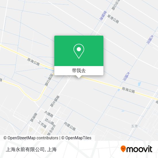 上海永前有限公司地图