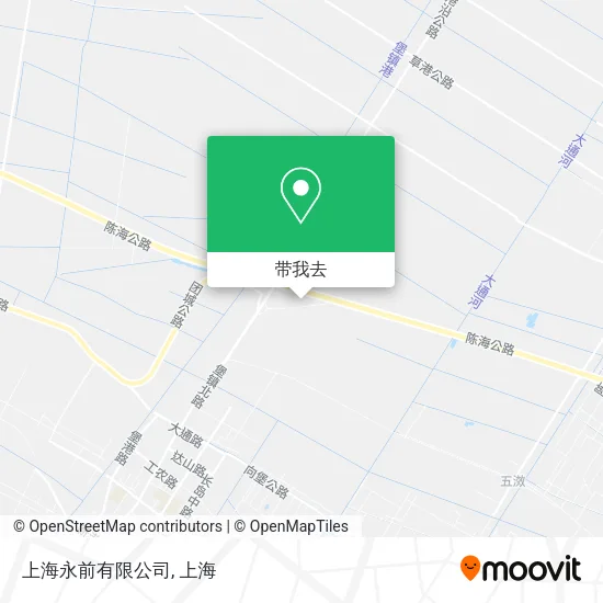上海永前有限公司地图