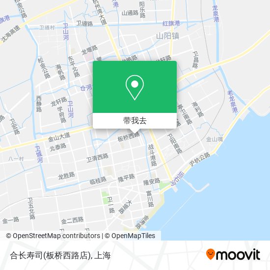 合长寿司(板桥西路店)地图