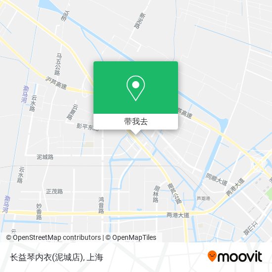 长益琴内衣(泥城店)地图