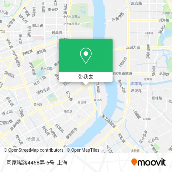 周家嘴路4468弄-6号地图