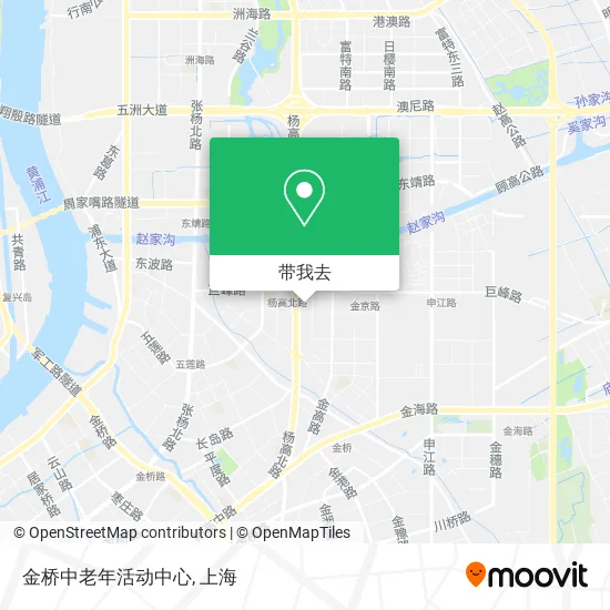 金桥中老年活动中心地图