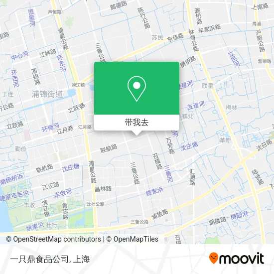 一只鼎食品公司地图