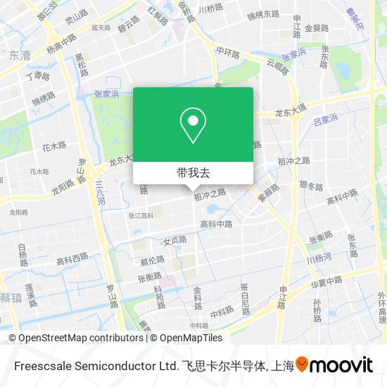 Freescsale Semiconductor Ltd. 飞思卡尔半导体地图