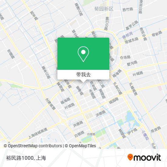 裕民路1000地图
