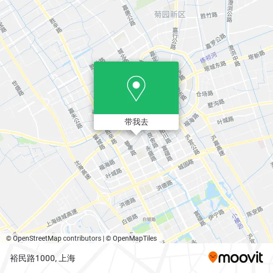 裕民路1000地图