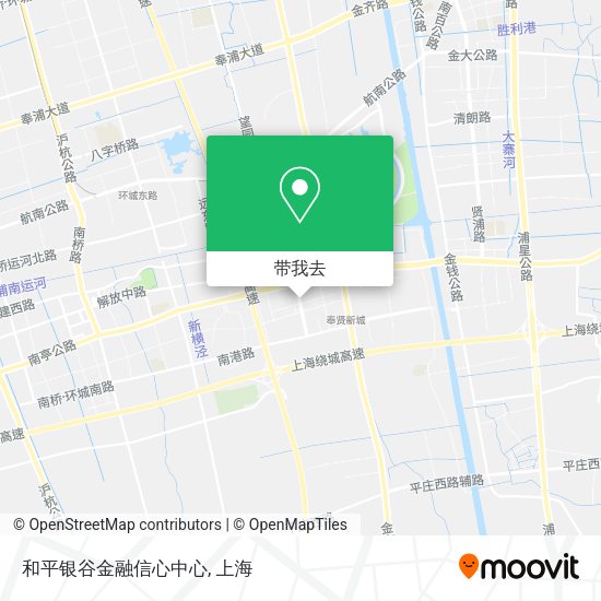 和平银谷金融信心中心地图