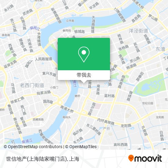 世信地产(上海陆家嘴门店)地图