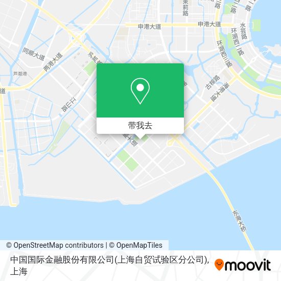 中国国际金融股份有限公司(上海自贸试验区分公司)地图