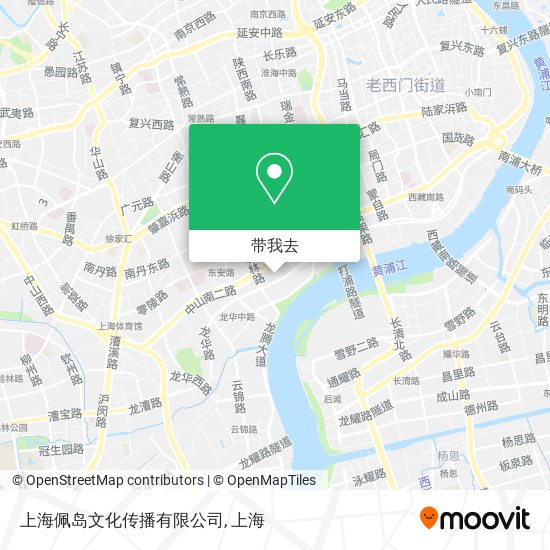 上海佩岛文化传播有限公司地图