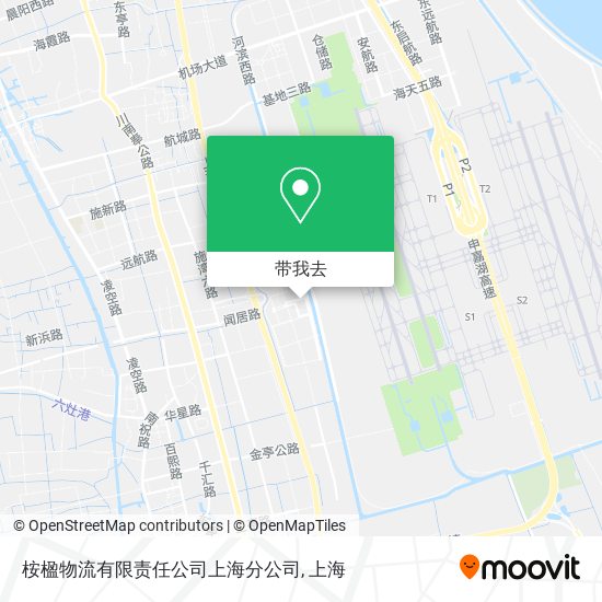桉楹物流有限责任公司上海分公司地图