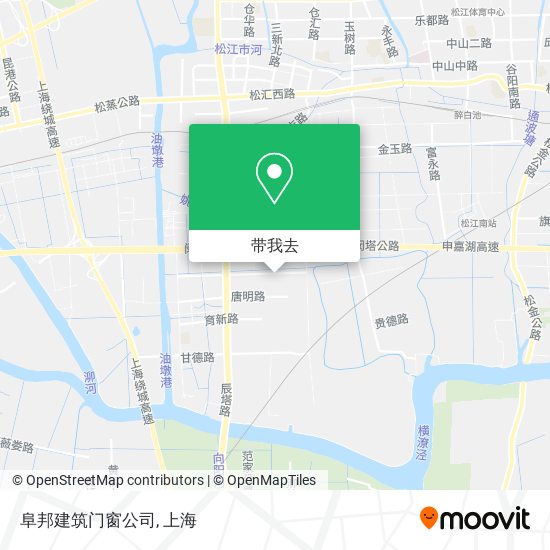 阜邦建筑门窗公司地图