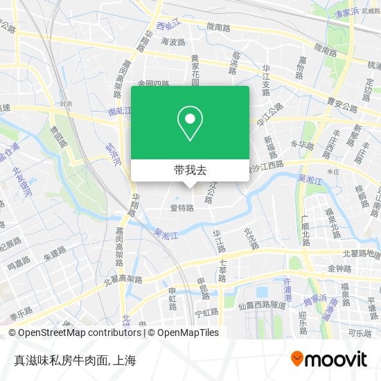 真滋味私房牛肉面地图
