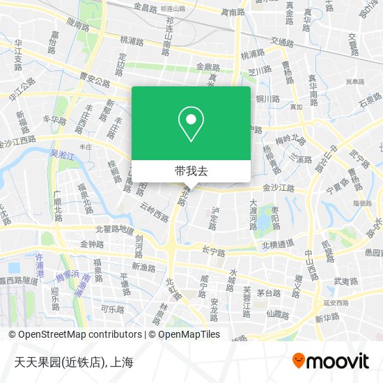 天天果园(近铁店)地图