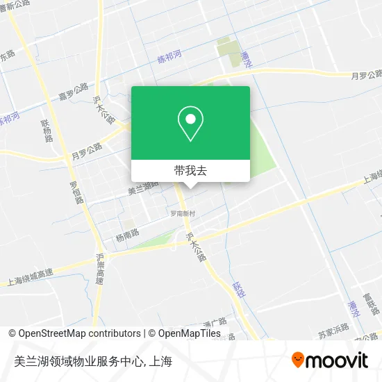美兰湖领域物业服务中心地图