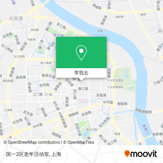 国一2区老年活动室地图