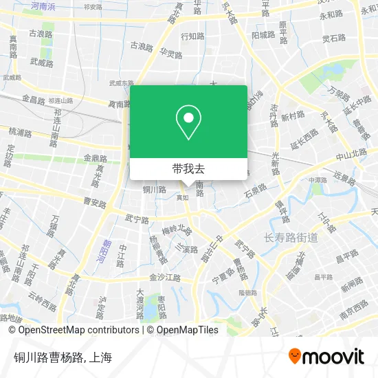 铜川路曹杨路地图