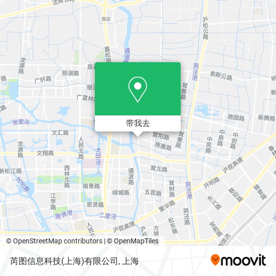芮图信息科技(上海)有限公司地图