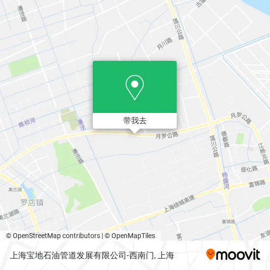 上海宝地石油管道发展有限公司-西南门地图